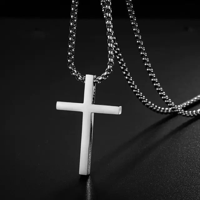 Silver Cross Pendant - LIGHTOPIA