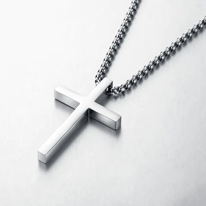 Silver Cross Pendant - LIGHTOPIA