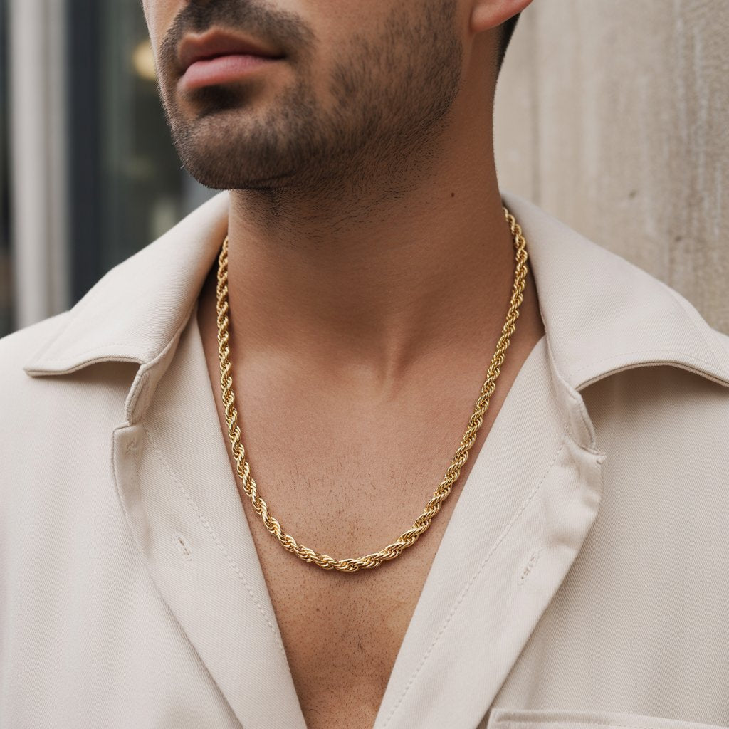 Gold Twisted Chain