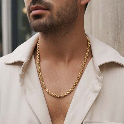 Gold Twisted Chain