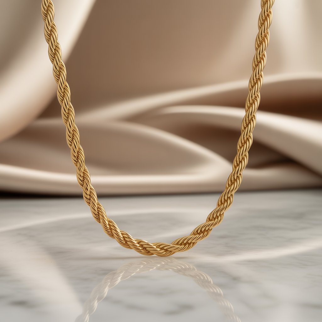 Gold Twisted Chain