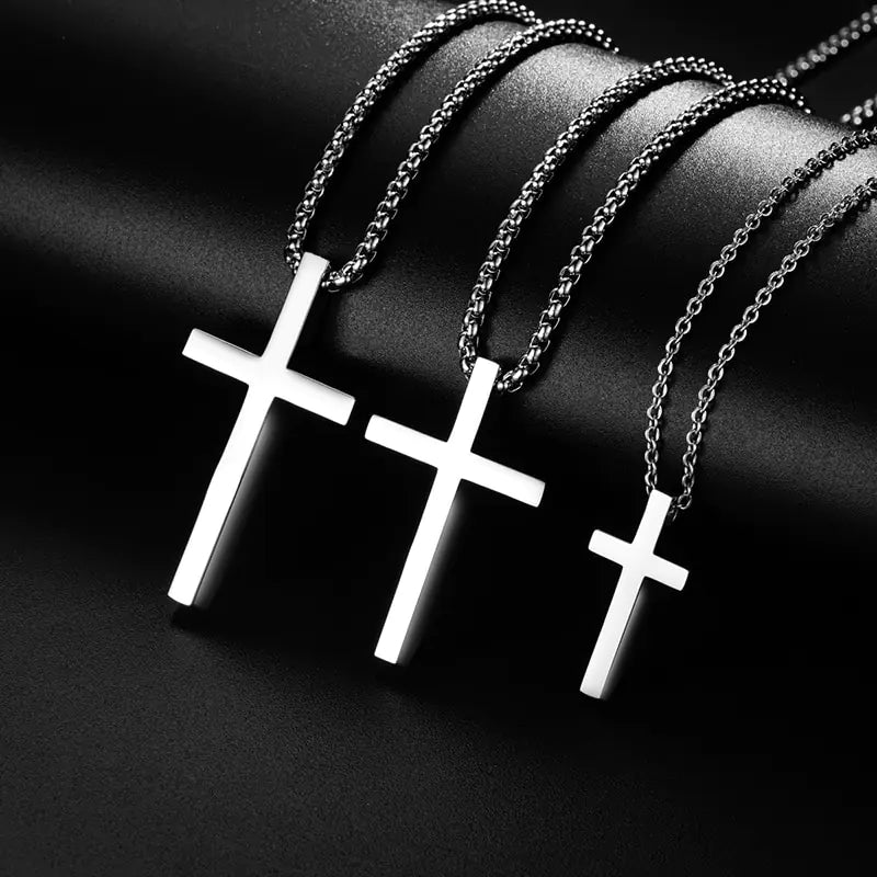 Silver Cross Pendant - LIGHTOPIA